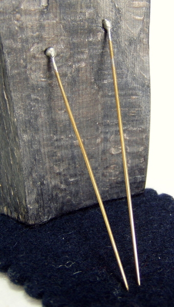 einfache Messingnadel - brass pin