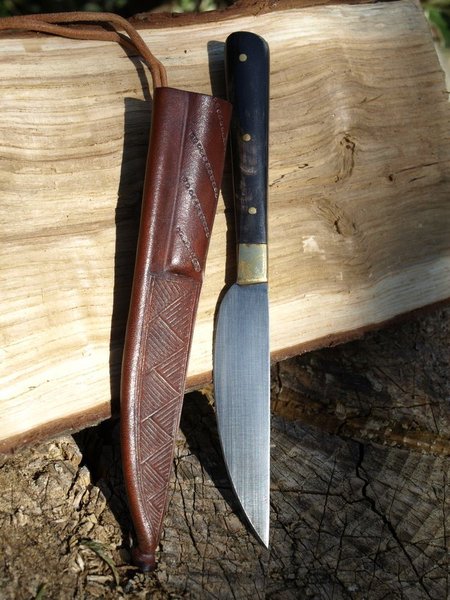 kleines Messer mit Scheide - small knife in a sheath